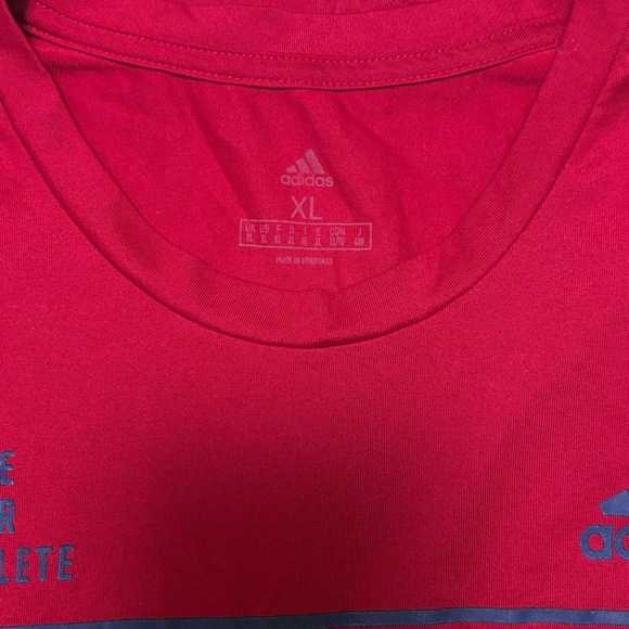 Adidas Red Real Salt Lake Graphic Tee - Picture 4 of 6